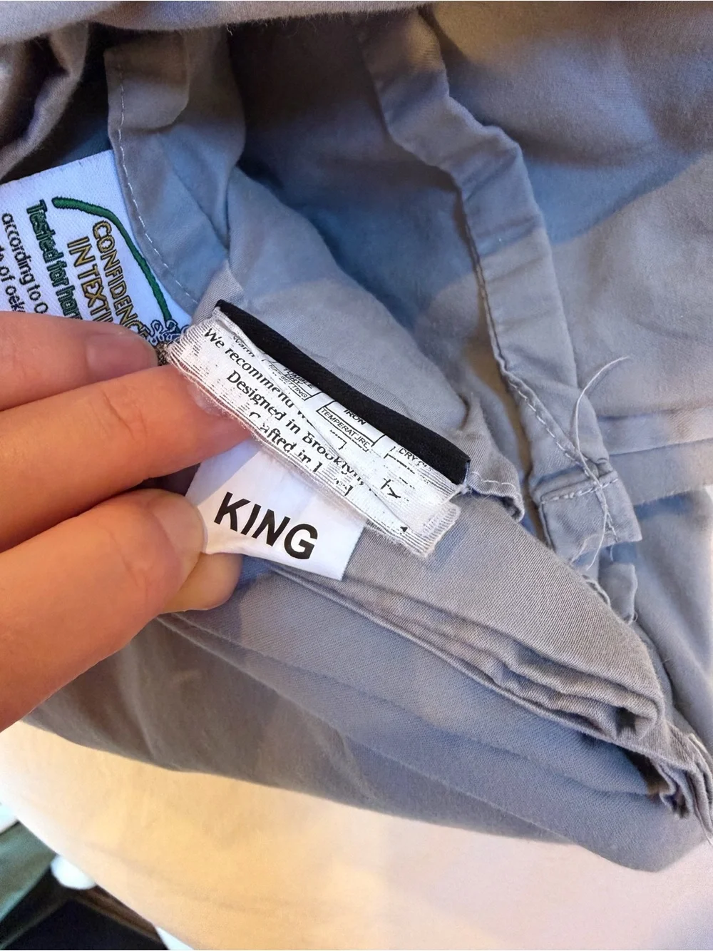 Brooklinen King Sheet Set + 2 Pillow Cases - EUC